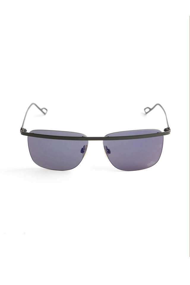 Men-s-Rimless-Non-Polarized-Rectangular-Sunglasses