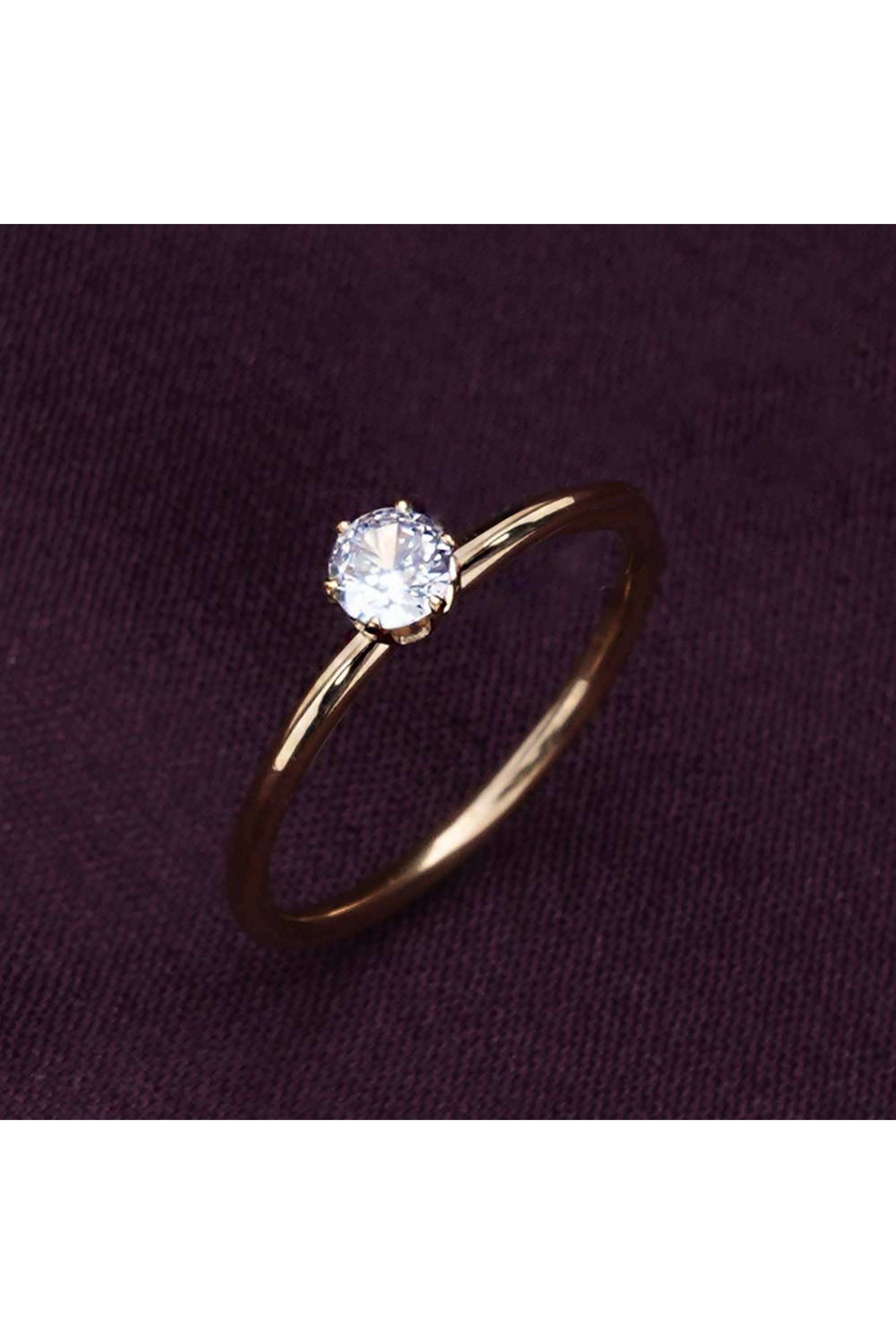 Mini-Solitaire-Ring-for-Womens-(Size---7)---Waterproof-&-Anti-Tarnish