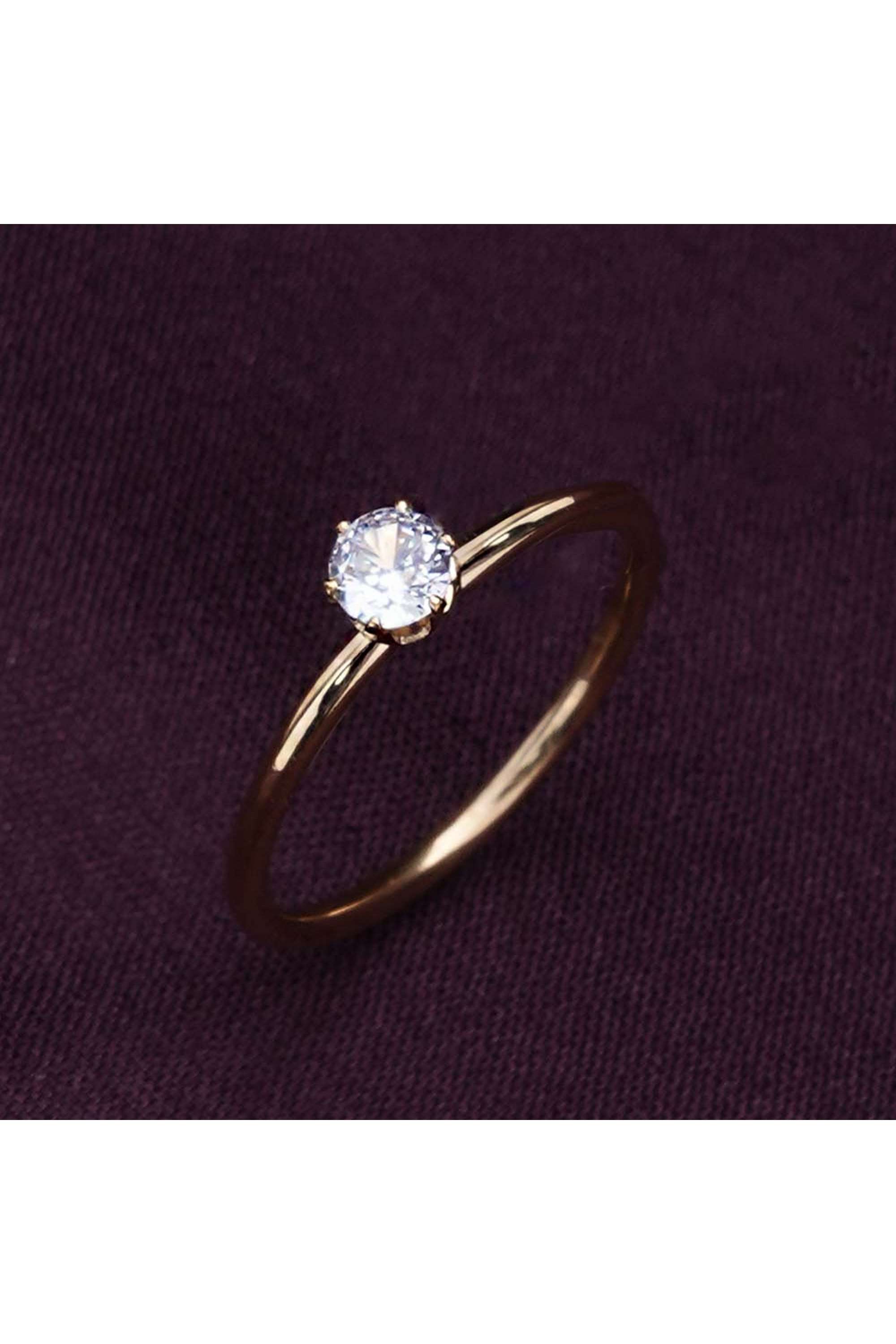 Mini-Solitaire-Ring-for-Womens-(Size---7)---Waterproof-&-Anti-Tarnish