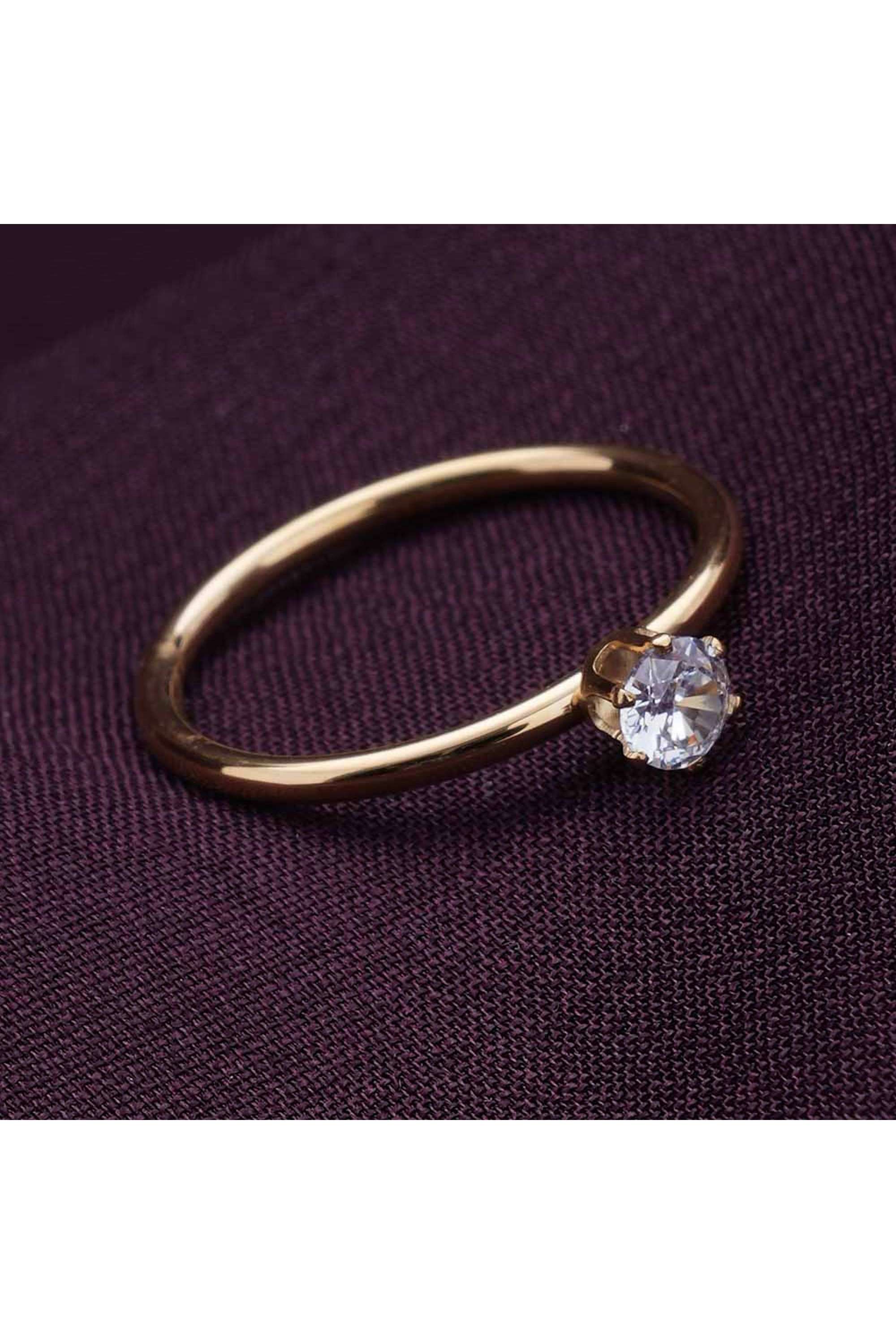 Mini-Solitaire-Ring-for-Womens-(Size---8)---Waterproof-&-Anti-Tarnish