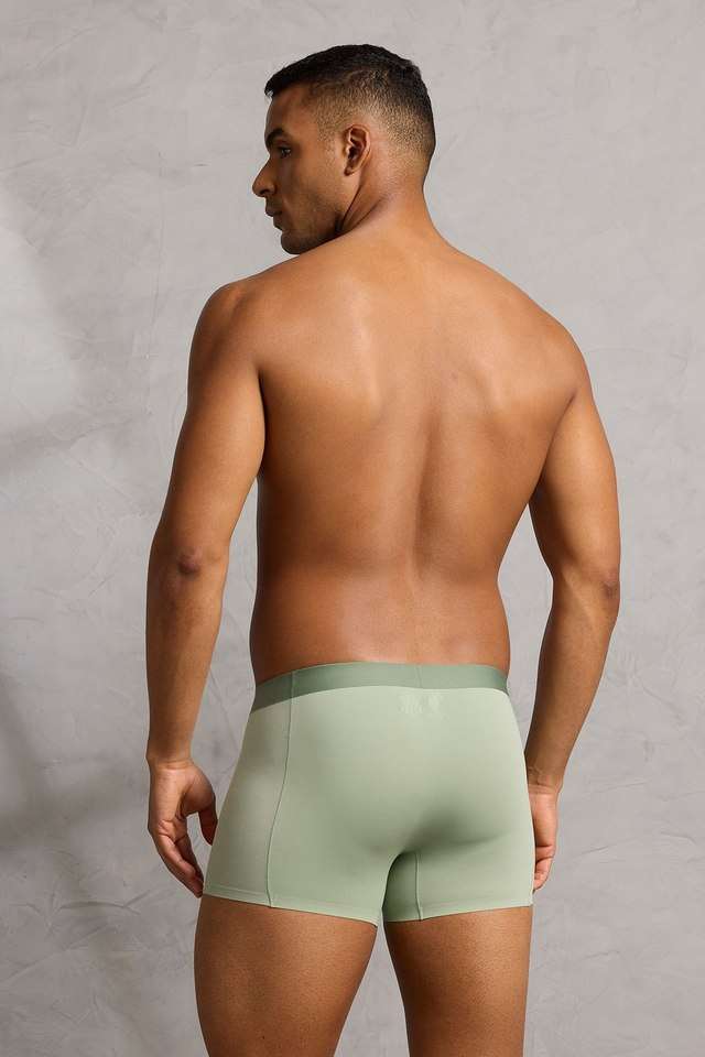 Solid-Nylon-Regular-Fit-Men-s-Trunk