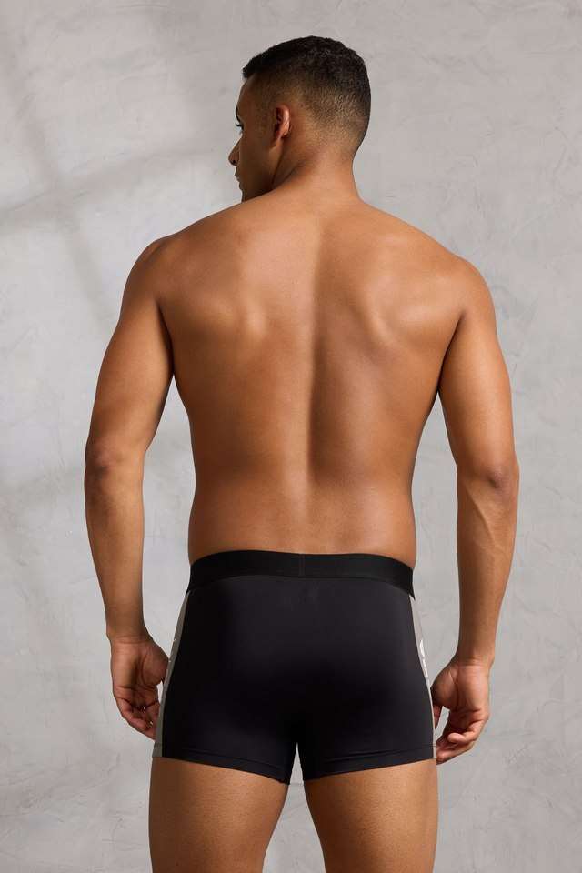 Solid-Nylon-Regular-Fit-Men-s-Trunk