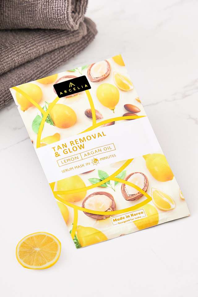 Serum-Korean-Sheet-Mask---Lemon-+-Argan-Oil