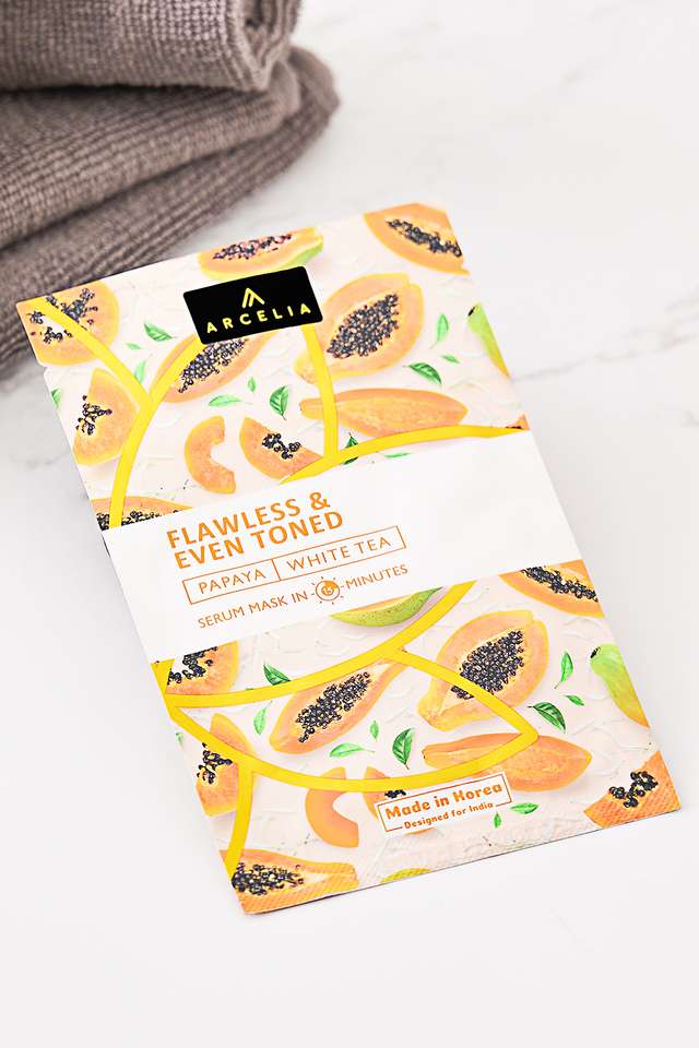 Serum-Korean-Sheet-Mask---Papaya-+-White-Tea