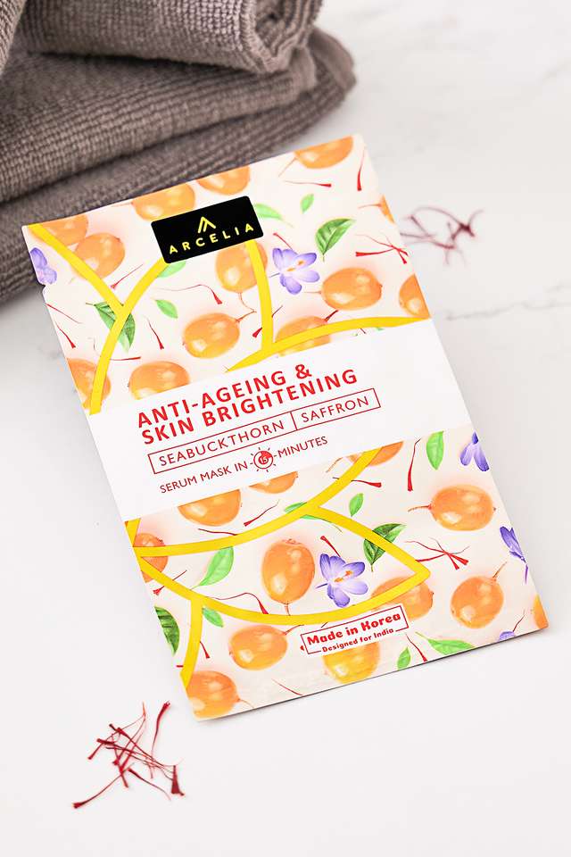 Serum-Korean-Sheet-Mask---Seabuckthorn-+-Saffron