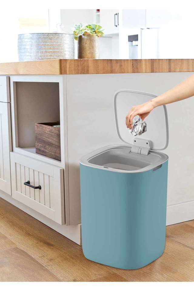 Steel-Coated-Solid-Eko-Sensor-Bin-12-Ltr