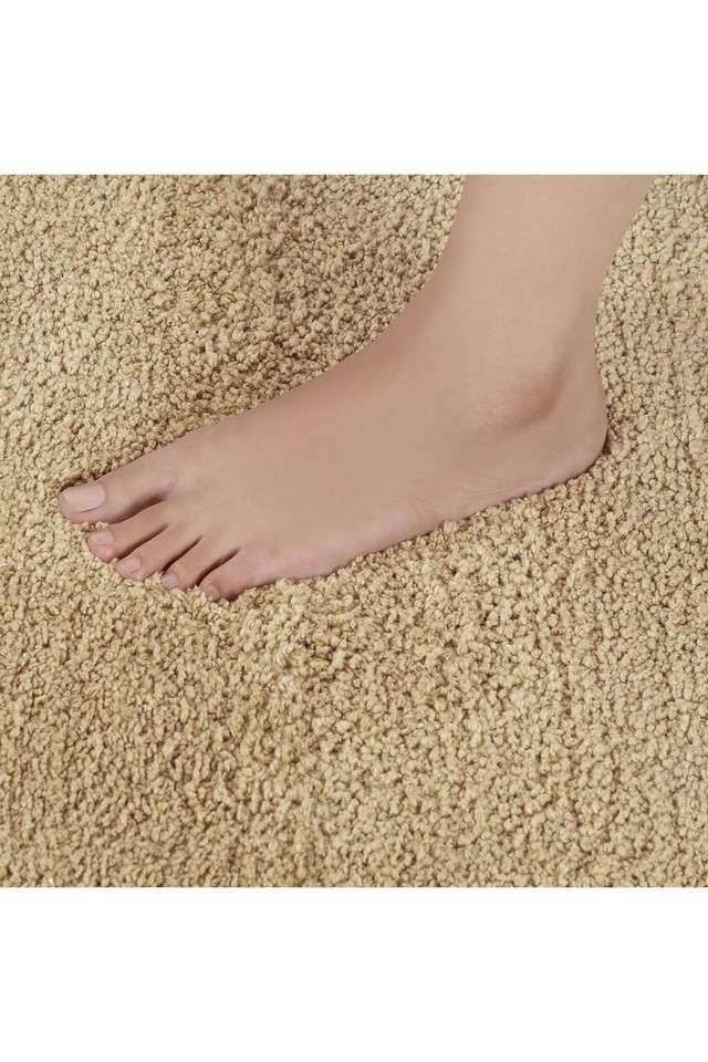 Premium-Anti-Skid-Super-Absorbent-Polyester-Bath-Mat---Camel