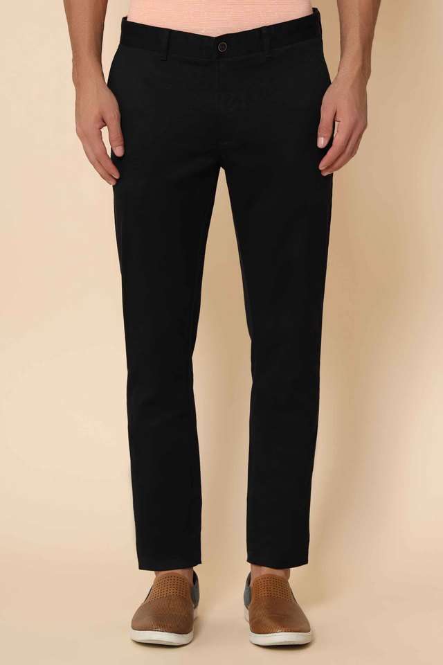 Structured-Cotton-Blend-Slim-Fit-Men-s-Trousers