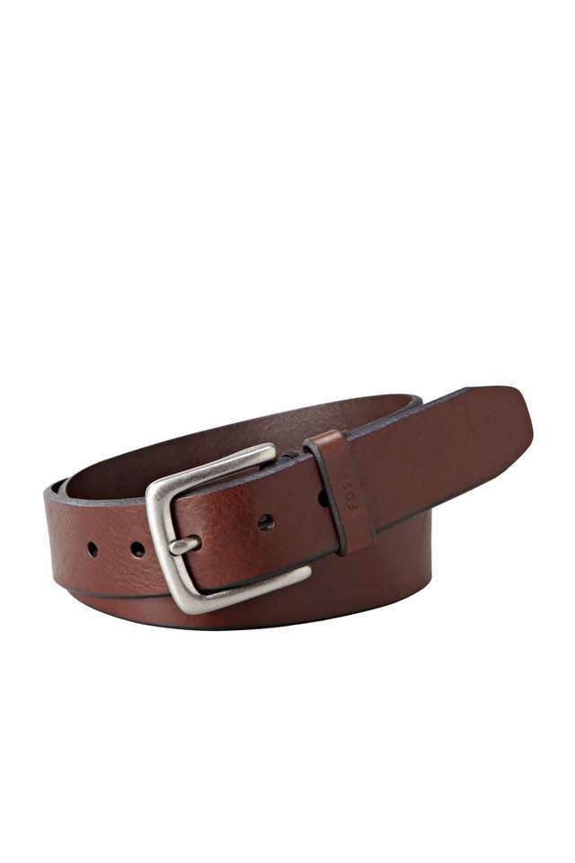 Buckle-Closure-Mens-Leather-Casual-Belt