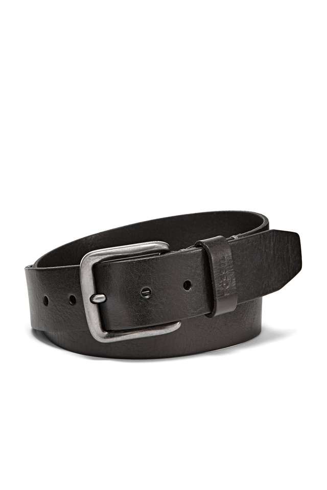 Buckle-Closure-Mens-Leather-Casual-Belt