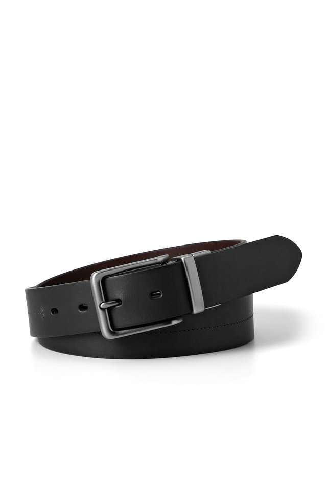 Buckle-Closure-Mens-Leather-Casual-Belt
