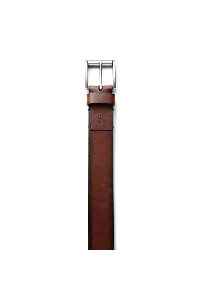 Buckle-Closure-Mens-Leather-Casual-Belt