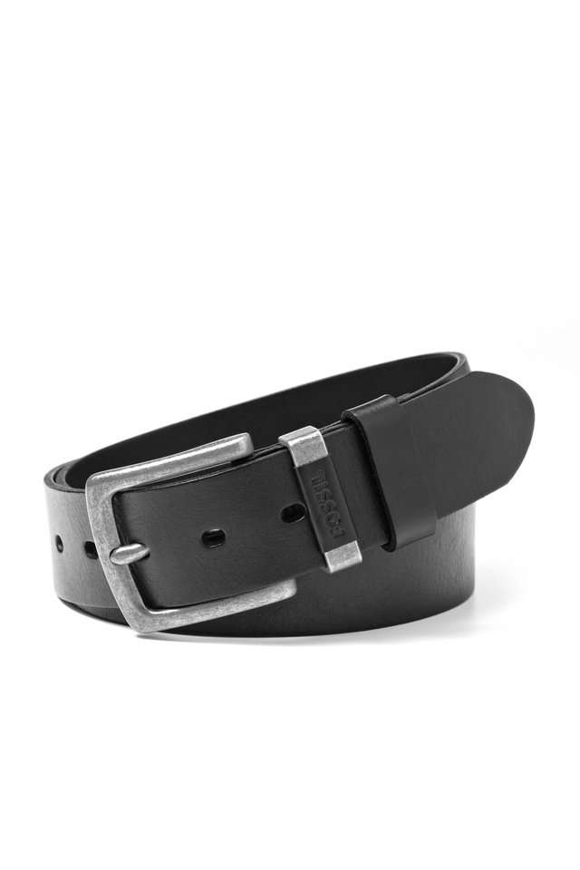 Buckle-Closure-Mens-Leather-Casual-Belt