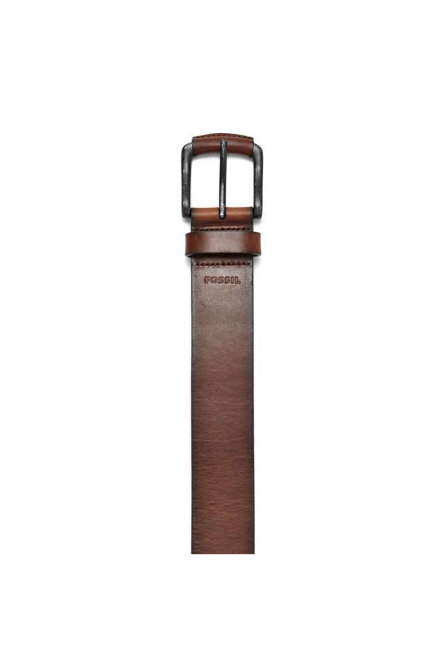 Buckle-Closure-Mens-Leather-Casual-Belt