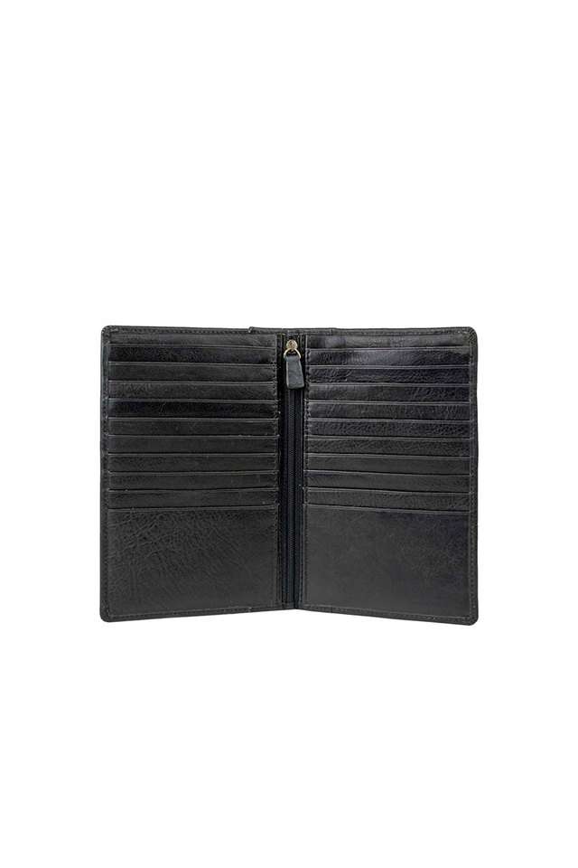 Solid-Leather-Mens-Casual-Bi-Fold-Wallet