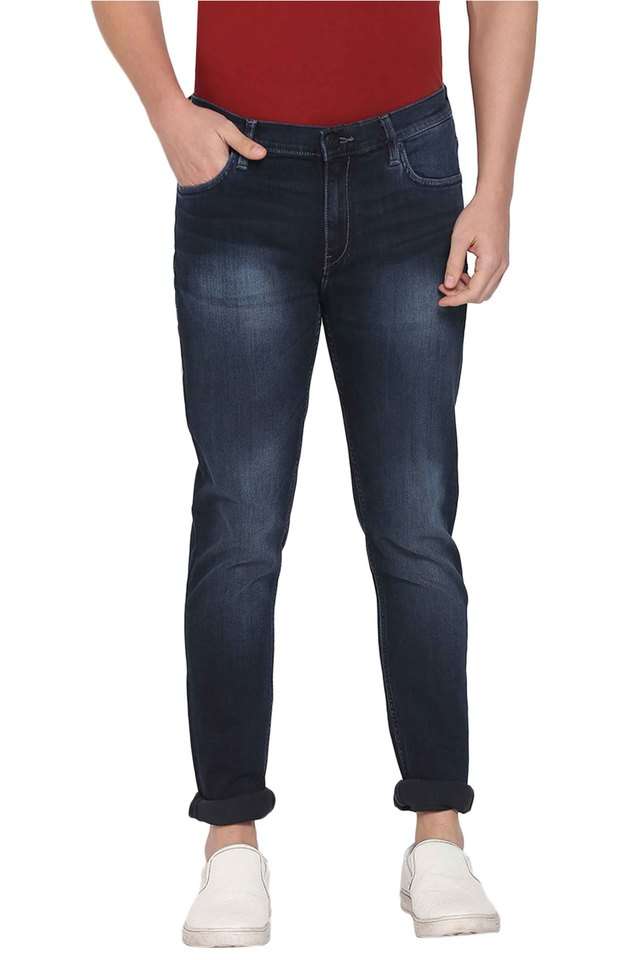 Light-Tone-Wash-Cotton-Skinny-Fit-Men-s-Jeans