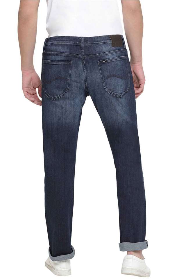 Light-Tone-Wash-Cotton-Regular-Fit-Men-s-Jeans