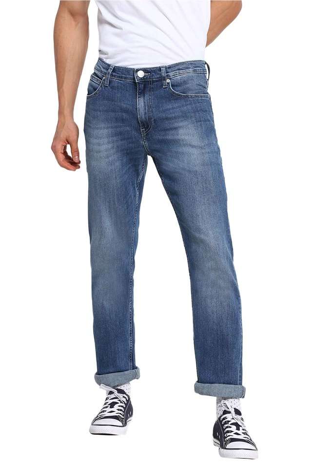 Light-Tone-Wash-Cotton-Regular-Fit-Men-s-Jeans