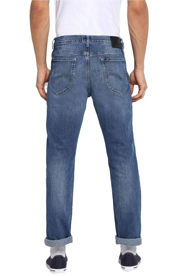 Light-Tone-Wash-Cotton-Regular-Fit-Men-s-Jeans