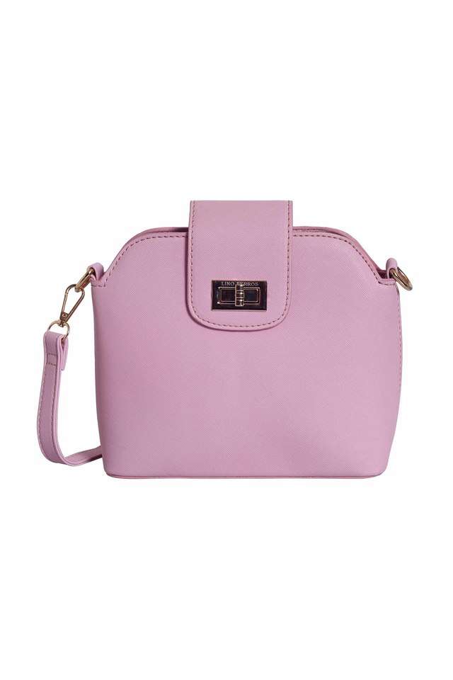 Zipper-Closure-Faux-Leather-Womens-Casual-Slingbag