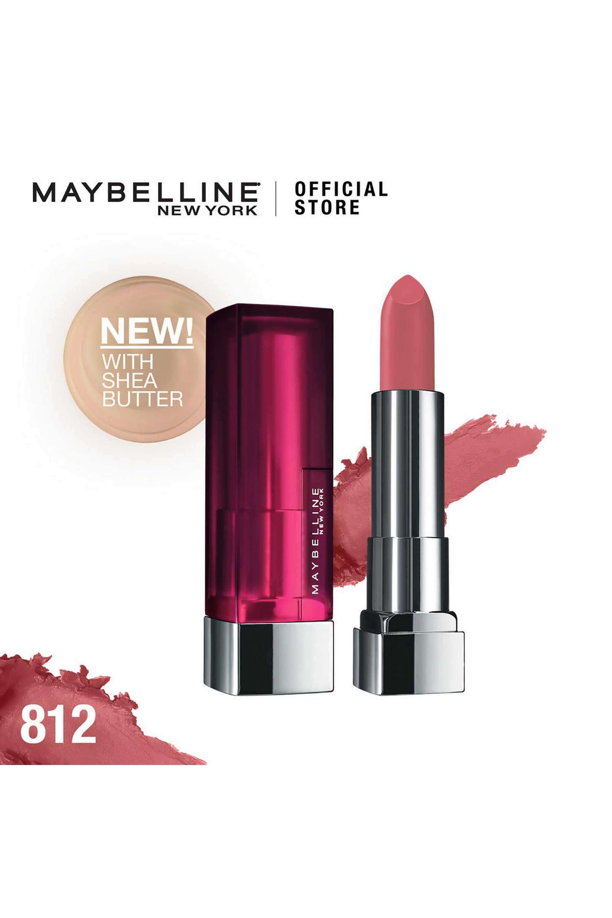 Color-Sensational-Creamy-Matte-Lipstick---812-Mauve-It-Up -3.9-gm