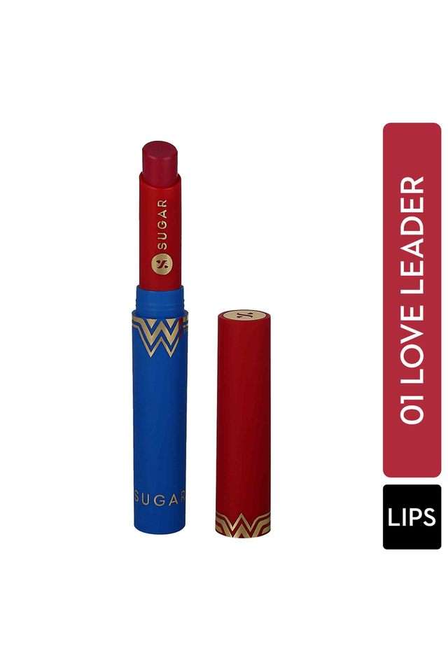 Wonder-Woman-Creamy-Matte-Lipstick---01-Love-Leader