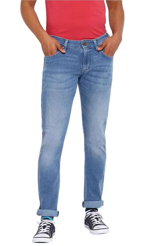 Light-Tone-Wash-Cotton-Regular-Fit-Men-s-Jeans