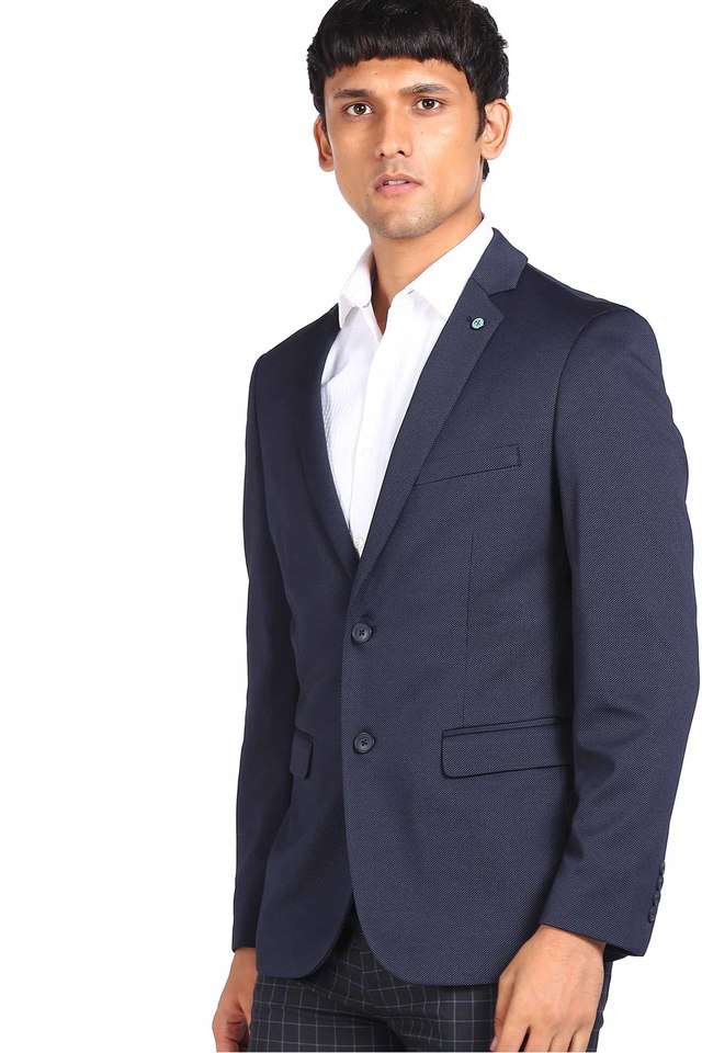 Structured-Polyester-Slim-Fit-Mens-Jacket