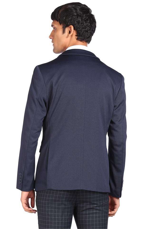 Structured-Polyester-Slim-Fit-Mens-Jacket