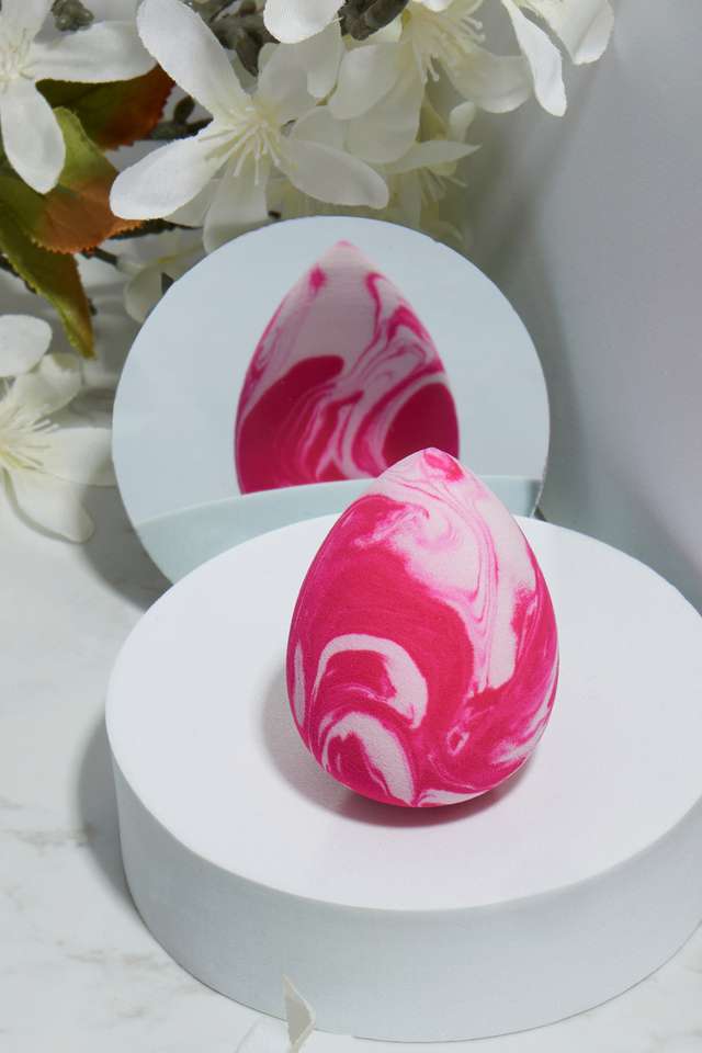 Dew-Drop-Beauty-Blender---Marble-Pink