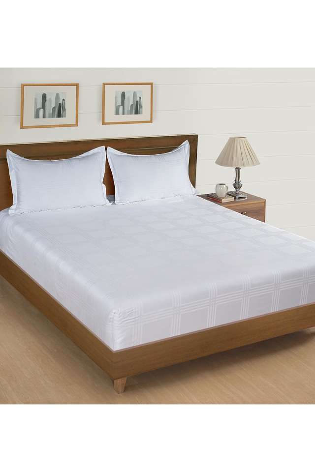 Double-Bed-Sheet-Pure-Moon-White---Pack-of-3