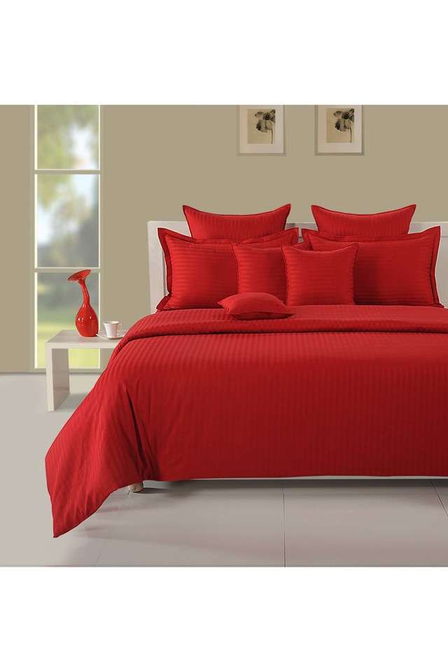 Solid-Dobby-300-TC-Cotton-Single-Bed-Sheet-with-1-Pillow-Cover