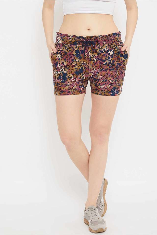 crimsoune club Slim Mid Thigh Cotton Women's Casual Wear Shorts-picture-32