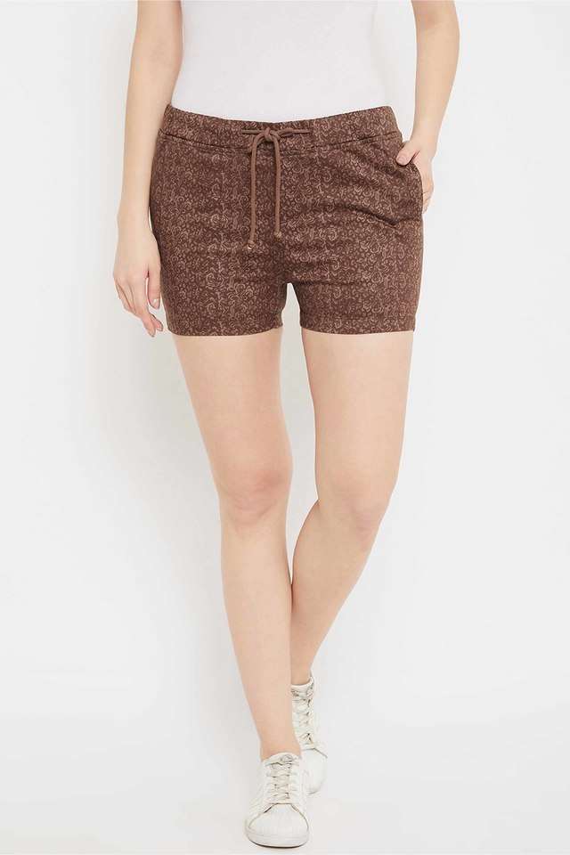 crimsoune club Slim Mid Thigh Cotton Women's Casual Wear Shorts-picture-27