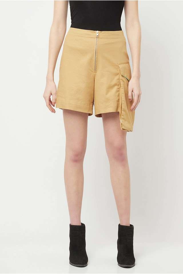 crimsoune club Regular Fit Mid Thigh Cotton Blend Women Casual Wear Skorts-picture-10