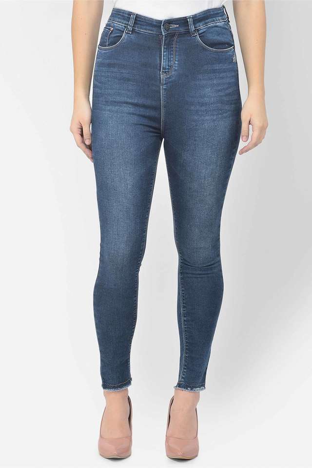 crimsoune club Skinny Ankle Length Cotton Blend Women's Jeans-picture-30