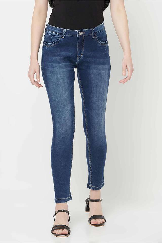 crimsoune club Skinny Ankle Length Cotton Blend Women's Jeans-picture-37