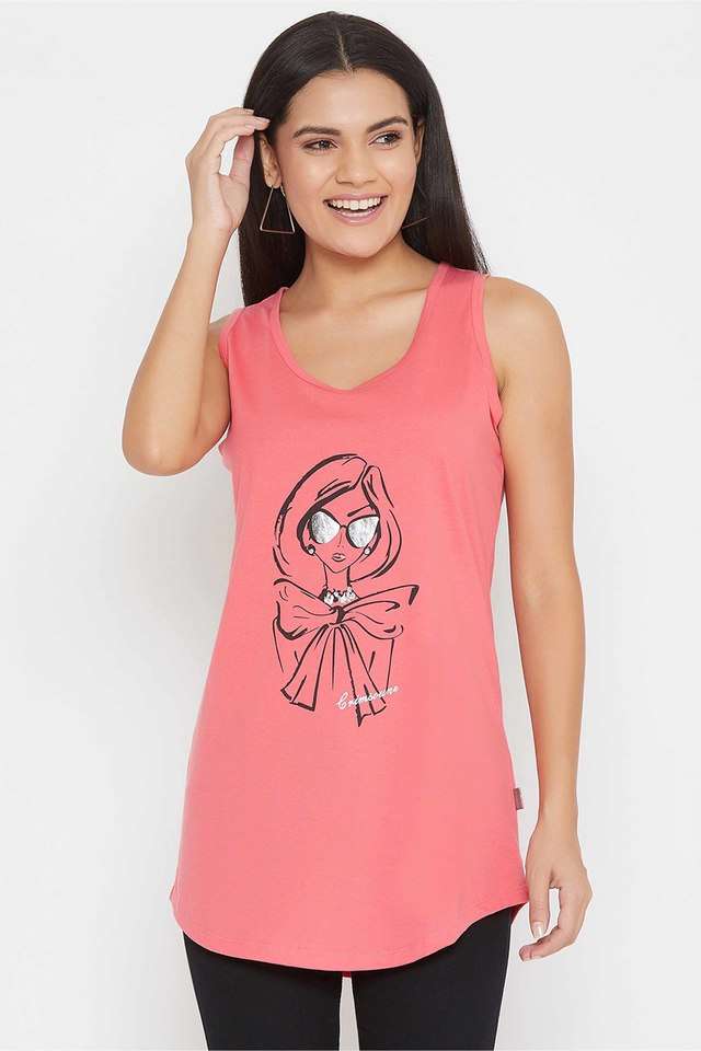 crimsoune club Graphic Print Blended Fabric Round Neck Women Top-picture-15