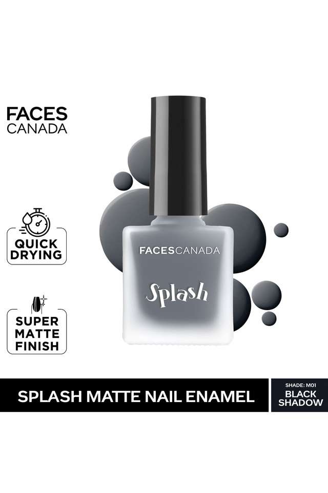 Ultime-Pro-Splash-Matte-Nail-Enamel---Black-Shadow-M01 -8-ml