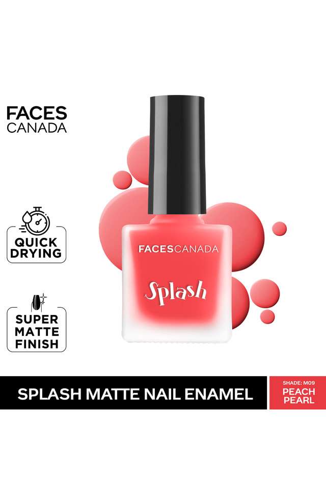 Ultime-Pro-Splash-Matte-Nail-Enamel---Peach-Pearl-M09 -8-ml