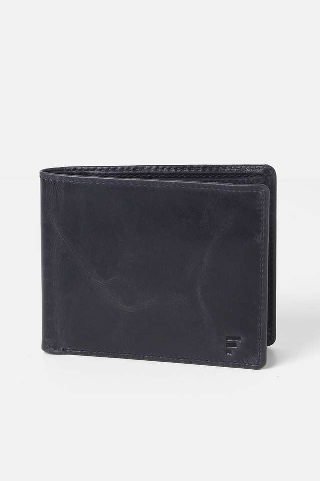 Leather-Mens-Casual-Bi-Fold-Wallet
