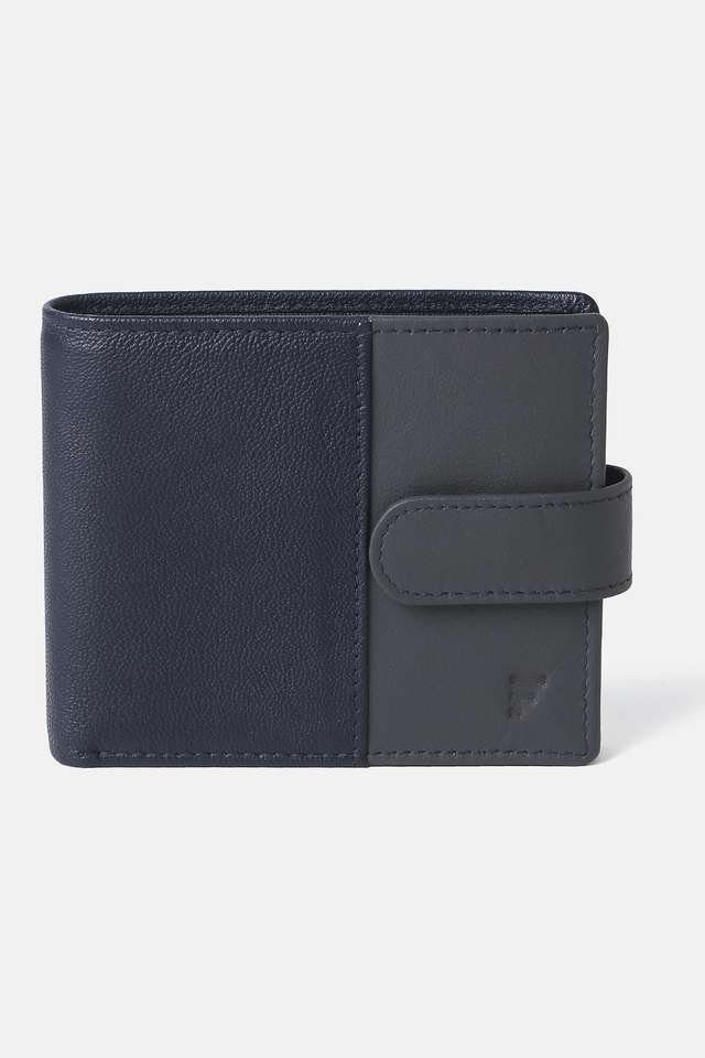 Leather-Mens-Casual-Bi-Fold-Wallet