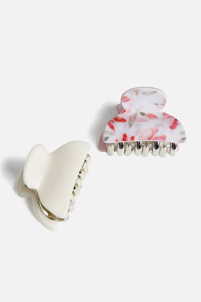 Printed-Hair-Clips---Floral-(Pack-of-2)