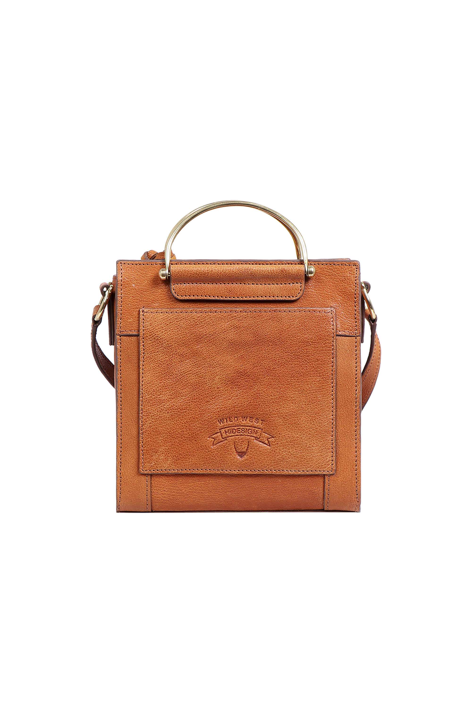 Zipper-WILD-WEST-Leather-Women-Casual-Wear-Sling-Bag