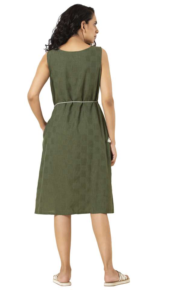 green nylon pinafore dress Witching Hour Pinafore Dress by midnight Hour – Corporate Goth, Pockets, Plus Sizes 4XL / Witching main image 1