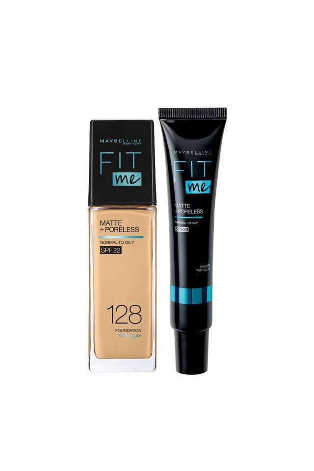 Fit-Me-Foundation-115-+-Fit-Me-Matte-Primer---128-Warm-Nude -30-+-30-ml