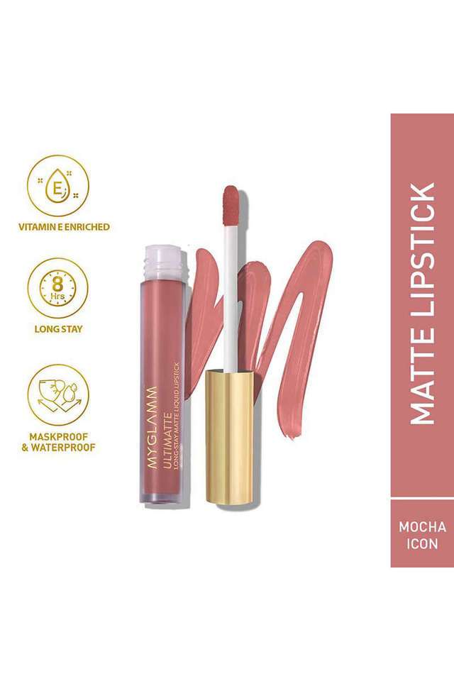 MyGlamm-Ultimate-Long-Stay-Matte-Liquid-Lipstick---Mocha-Icon -2.5-ml