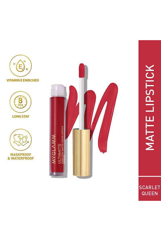 MyGlamm-Ultimate-Long-Stay-Matte-Liquid-Lipstick---Scarlet-Queen -2.5-ml