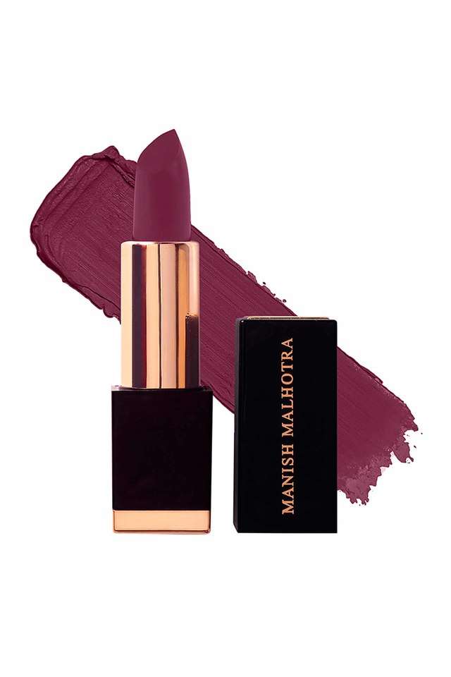 MyGlamm-Manish-Malhotra-Beauty-Hi-Shine-Lipstick---Berry-Wine -4-gm