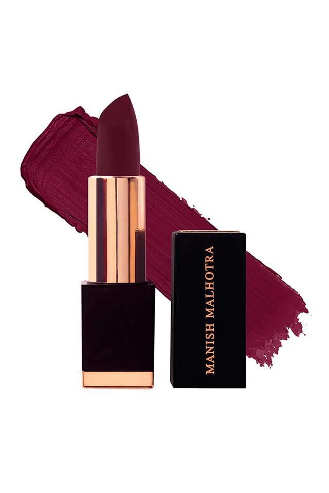 MyGlamm-Manish-Malhotra-Beauty-Hi-Shine-Lipstick---Regal-Crimson -4-gm